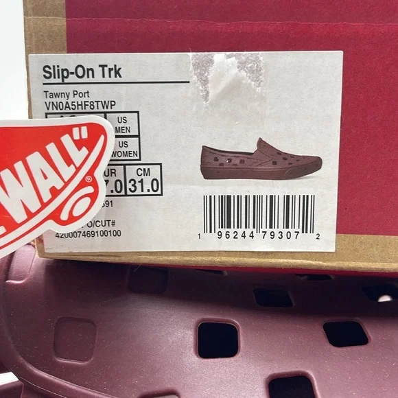 Vans Men’s Slip-On Trk Tawny Port 
VN0A5HF8TWP
Sneakers - Picture 16 of 16